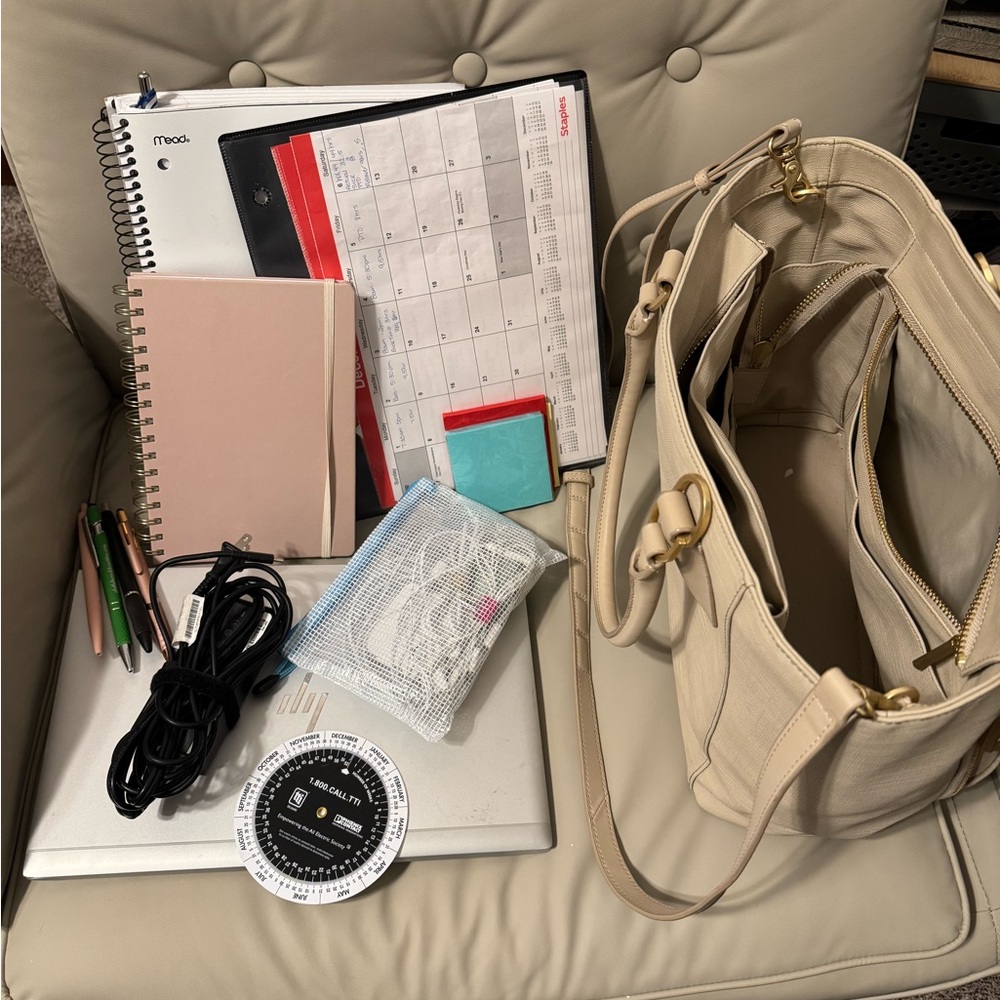 Dagne Dover Cream Tote Bag - Picture 9 of 11